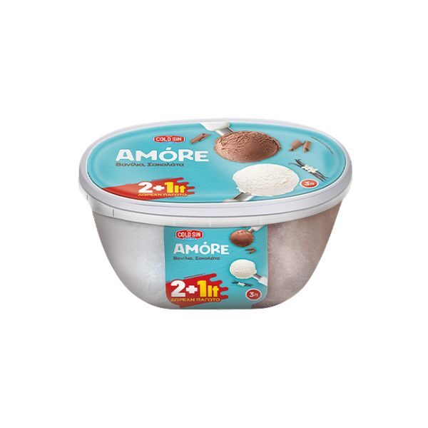 AMORE ΒΑΝΙΛΙΑ ΣΟΚΟΛΑΤΑ 3LT