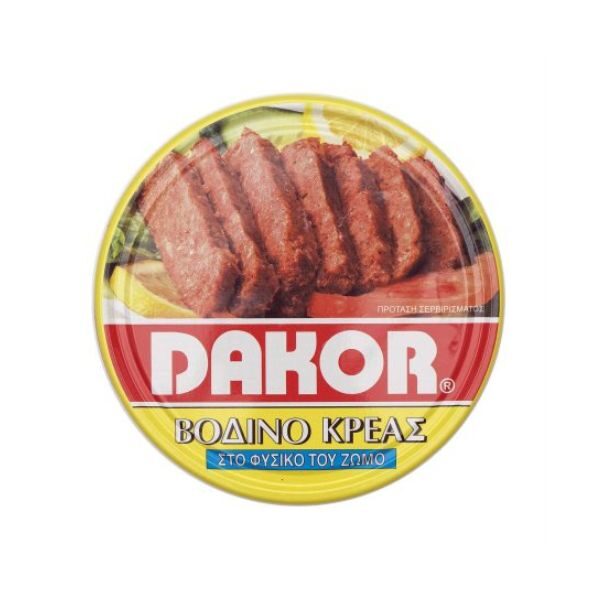 DAKOR ΒΟΔΙΝΟ ΚΡΕΑΣ 200GR