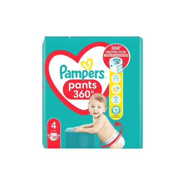 PAMPERS PANTS N.4 9-15KG 30ΤΕΜ