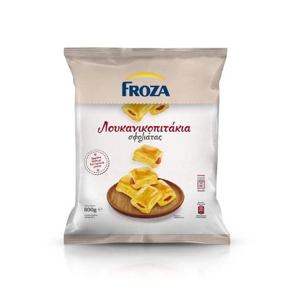ΛΟΥΚΑΝΟΠΙΤΑΚΙΑ ΣΦΟΛΙΑΤΑΣ FROZA 800GR