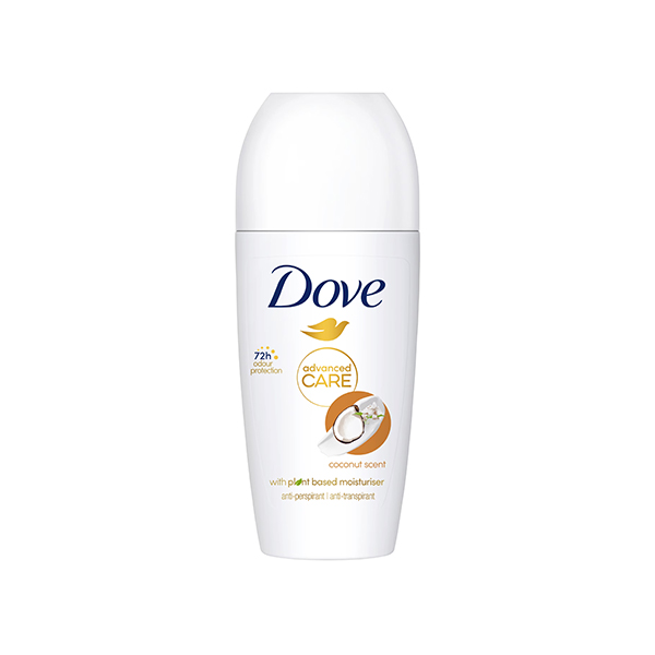 DOVE DEO ROLL ON ADVANCE COCONUT 50ML
