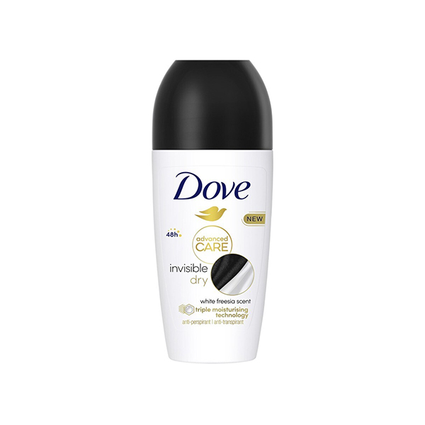 DOVE DEO ROLL ON ADVANCE INVISIBLE 50ML