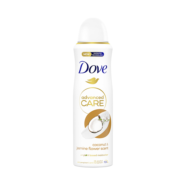 DOVE DEO SPRAY ADVANCE COCONUT 150ML