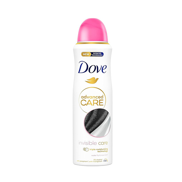 DOVE DEO SPRAY ADVANCE INVISIBLE CARE 150ML