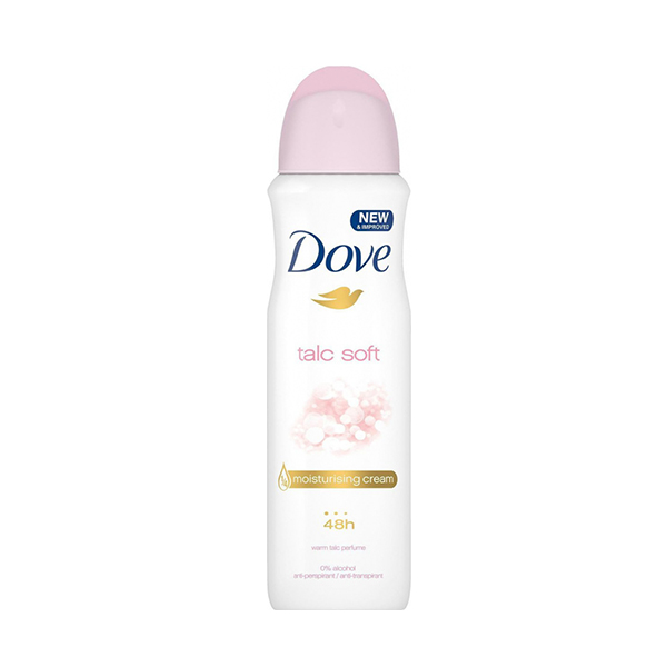 DOVE DEO SPRAY TALC SOFT 150ML