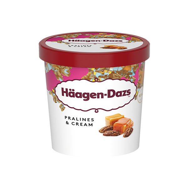 HAAGEN-DAZS PRALINES & CREAM 460ML