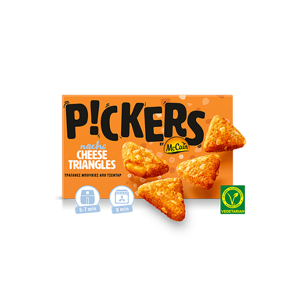 MCCAIN PICKERS CHEESE TRIANGLES 230GR
