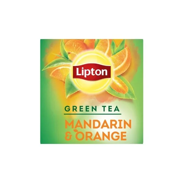 LIPTON ΠΡΑΣΙΝΟ ΤΣΑΙ ΜΑΝΤΑΡΙΝΙ & ΠΟΡΤΟΚΑΛΙ 20 ΦΑΚΕΛΑΚΙΑ 36GR