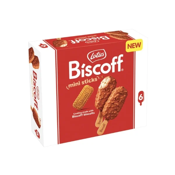 LOTUS BISCOFF MINI STICK 6x50ML