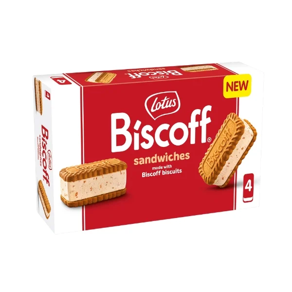 LOTUS BISCOFF SANDWICHES 4x80ML