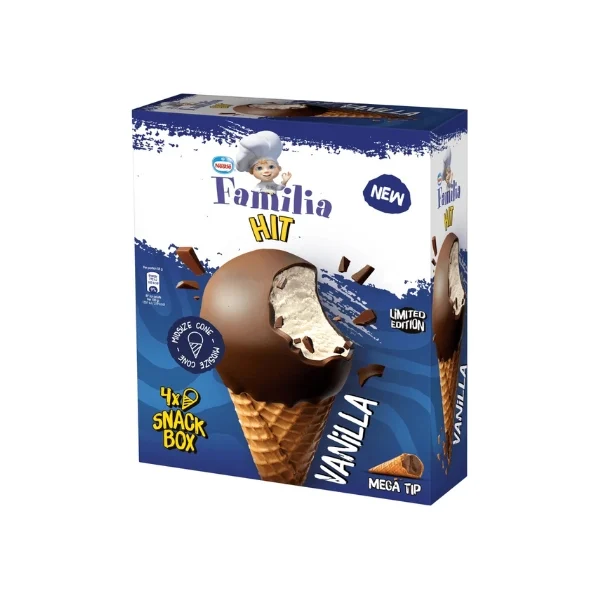 FAMILIA ΠΥΡΑΥΛΟΣ ΒΑΝΙΛΙΑ 4x85ML