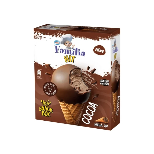 FAMILIA ΠΥΡΑΥΛΟΣ ΣΟΚΟΛΑΤΑ 4x85ML