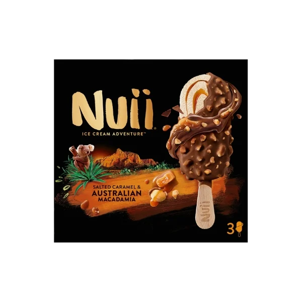 NUII SALTED CARAMEL & AUSTRALIAN MACADAMIA 3x90ML