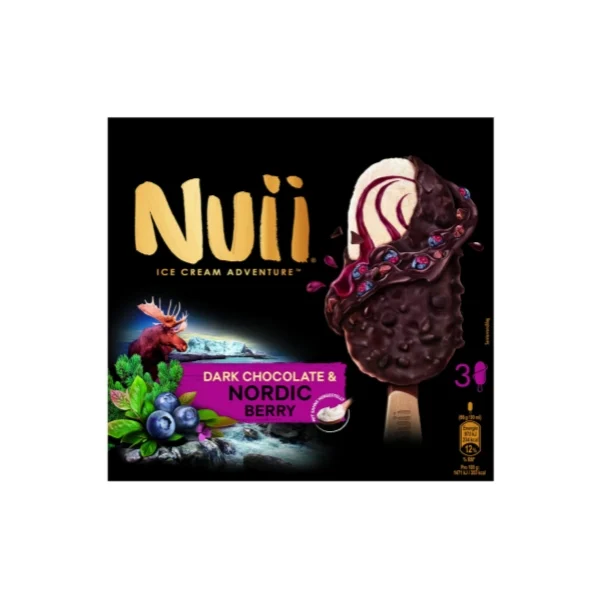 NUII DARK CHOCOLATE & NORDIC BERRY 3x90ML