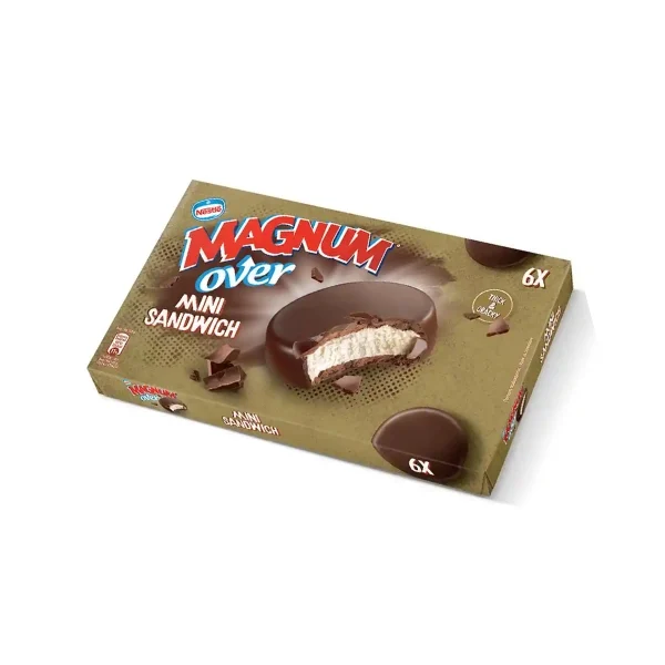 MAGNUM OVER MINI SANDWICHES 6X60ML