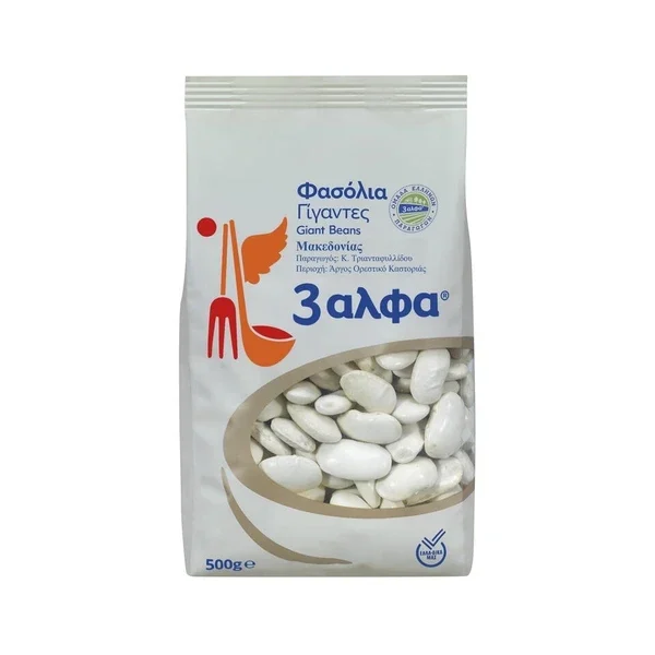 ΦΑΣΟΛΙΑ ΓΙΓΑΝΤΕΣ 3 ΑΛΦΑ 500GR