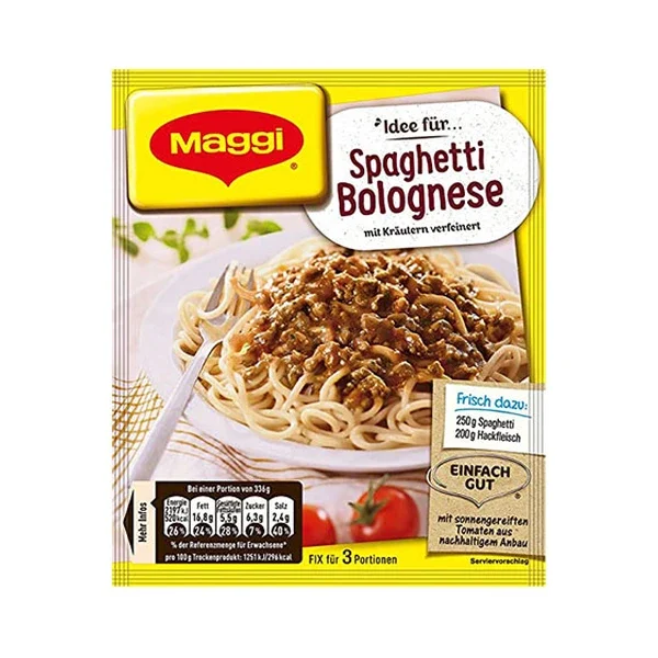 MAGGI 5 MINUTES CUP BOLOGNESE SPAGHETTI 61GR