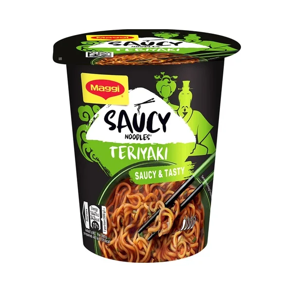 MAGGI SAUCY NOODLES TERIYAKI 75GR