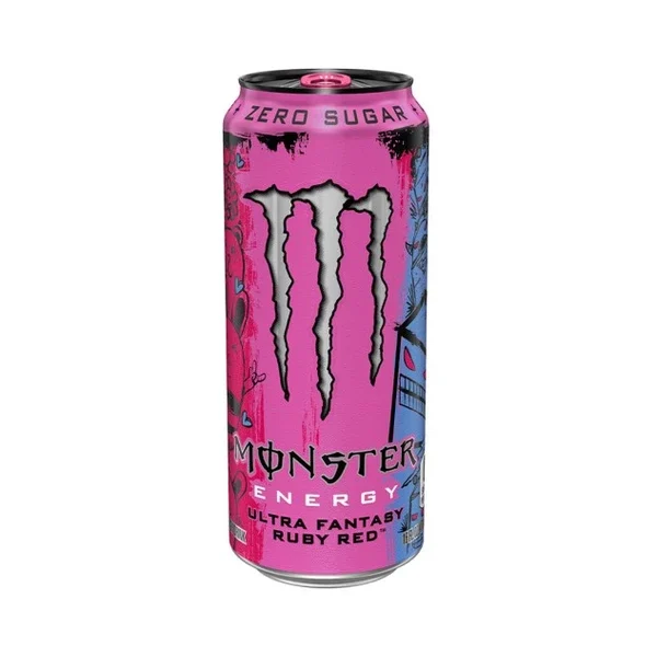 MONSTER ENERGY ULTRA FANTASY RUBY RED 500ML