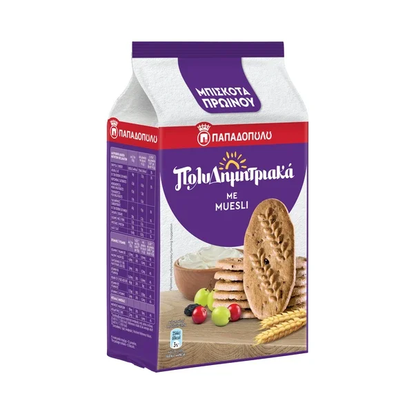 ΠΑΠΑΔΟΠΟΥΛΟΥ ΠΟΛΥΔΗΜΗΤΡΙΑΚΑ MUESLI 175GR