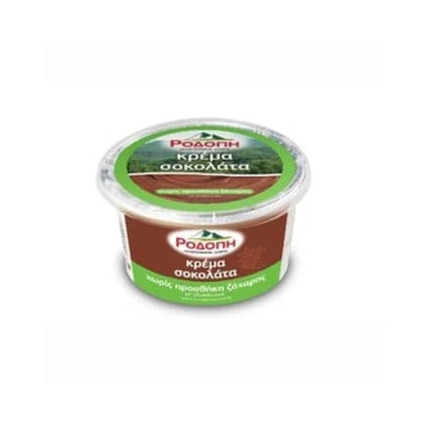 ΡΟΔΟΠΗ ΚΡΕΜΑ ΣΟΚΟΛΑΤΑ ΧΩΡΙΣ ΖΑΧΑΡΗ 160GR