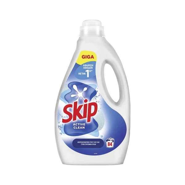 SKIP ACTIVE CLEAR ΥΓΡΟ ΑΠΟΡΡΥΠΑΝΤΙΚΟ  84M 3,78L