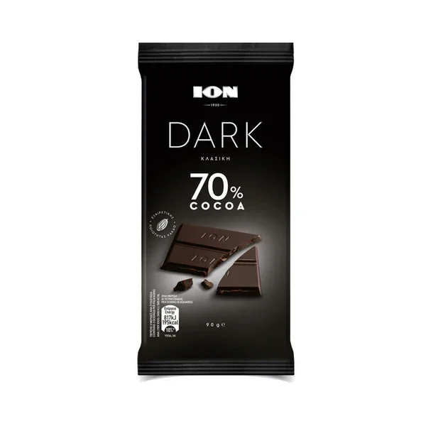 DARK ΚΛΑΣΙΚΗ 70% COCOA ION 90GR