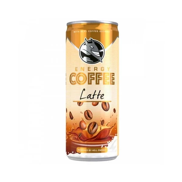 HELL ICE COFFEE LATTE 250ML
