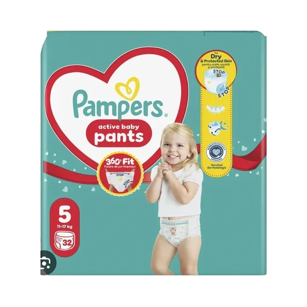 PAMPERS PANTS N.5 11-17KG 32ΤΕΜ