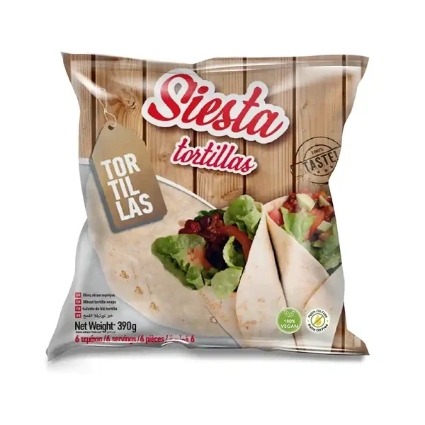 SIESTA TORTILLAS 390GR