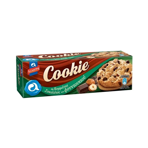 COOKIE ΜΕ ΣΟΚΟΛΑΤΑ & ΦΟΥΝΤΟΥΚΙΑ ΑΛΛΑΤΙΝΗ 175GR