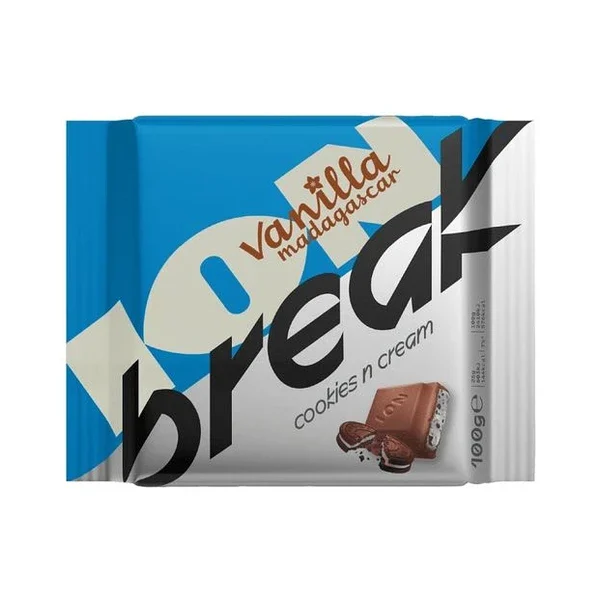 ION BREAK COOKIES N CREAM 100GR