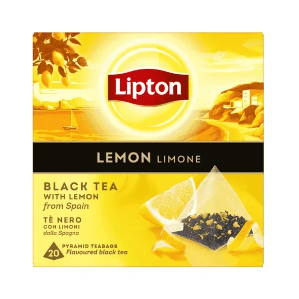 LIPTON ΤΣΑΙ 20 ΠΥΡΑΜΙΔΑ ΛΕΜΟΝΙ 34GR