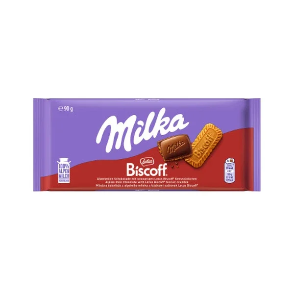 MILKA LOTUS BISCOFF 90GR