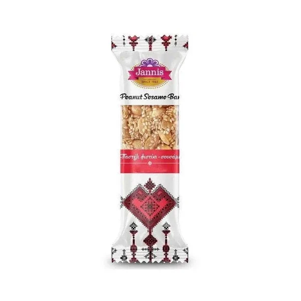 ΠΑΣΤΕΛΙ ΜΕ ΣΟΥΣΑΜΙ ΚΑΙ ΦΙΣΤΙΚΙ JANNIS 70GR